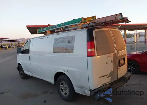 2007 Chevrolet Express Work Van из США, поврежденный, VIN 1GCFG15X971110793